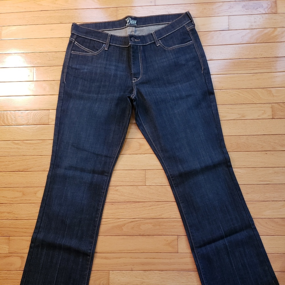 Old Navy Diva Style Dark Blue Bootcut Jeans